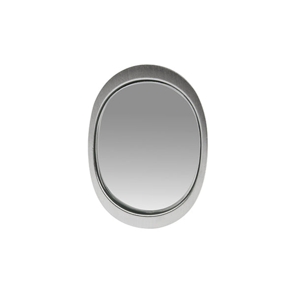 The Empathist Micro Oval Mirror Aluminium