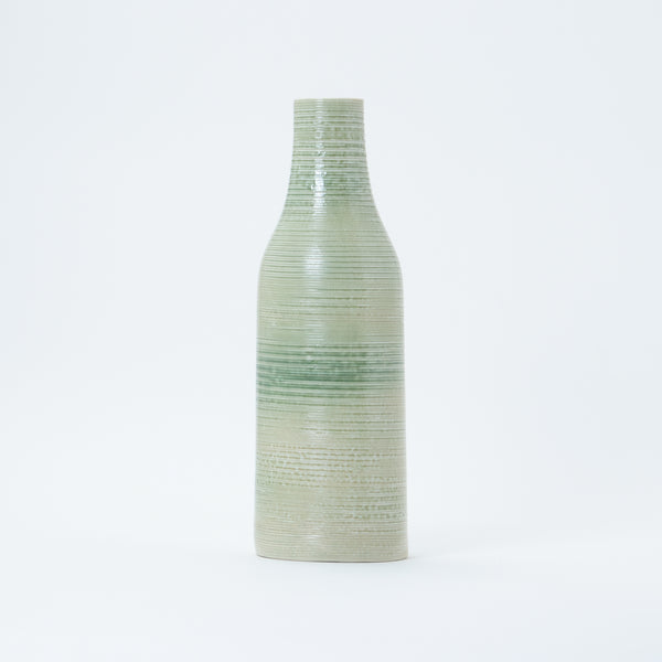 GF&CO. Bottle Vase Green