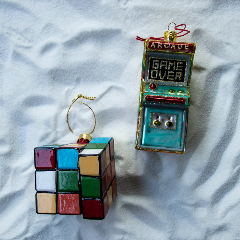 Christmas Ornament Puzzle Cube