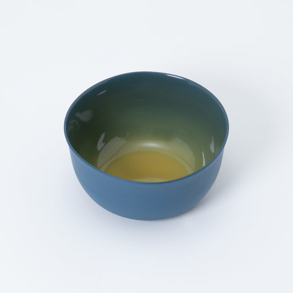 Grace of Glaze Small Bowl Blue/Yellow