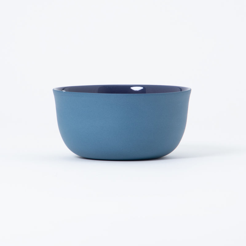 Grace of Glaze Small Bowl Blue/Plum