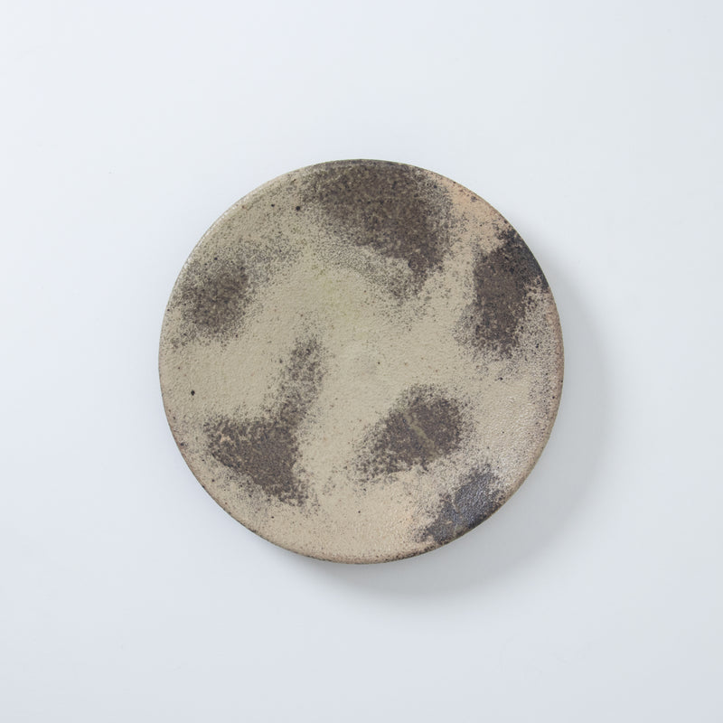 陶藝堂 Buncheong Plate 19.5cm Brown