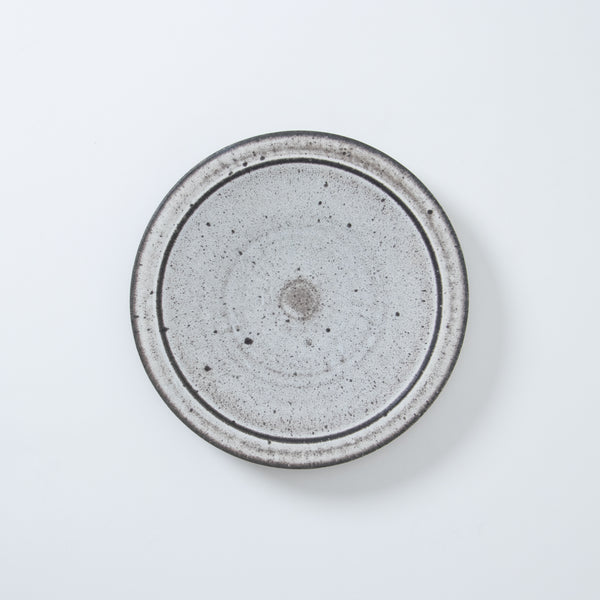 陶藝堂 Rim Plate 19.5cm White #03