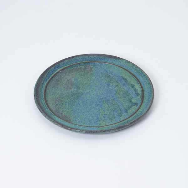 Julia Hoji Rim Plate 23cm Blue