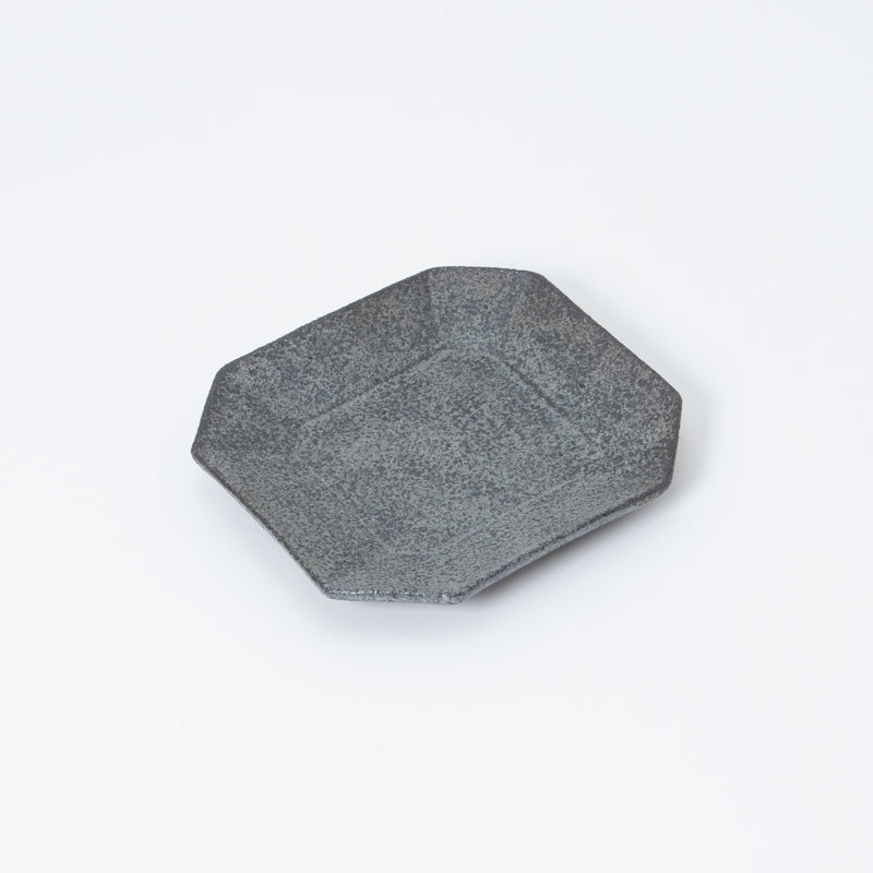 fru Octagonal Plate 15cm Stone