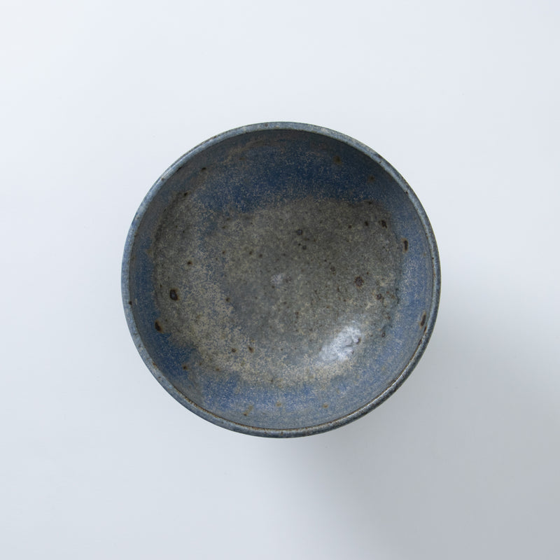 asamono Pedestal Bowl  Blue