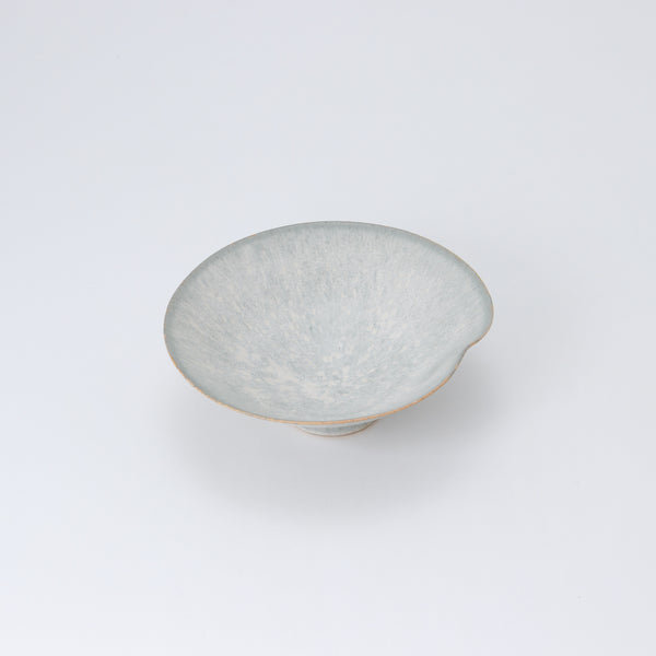 Bisui Ishikawa Folded Rim Bowl 14cm Asagiri