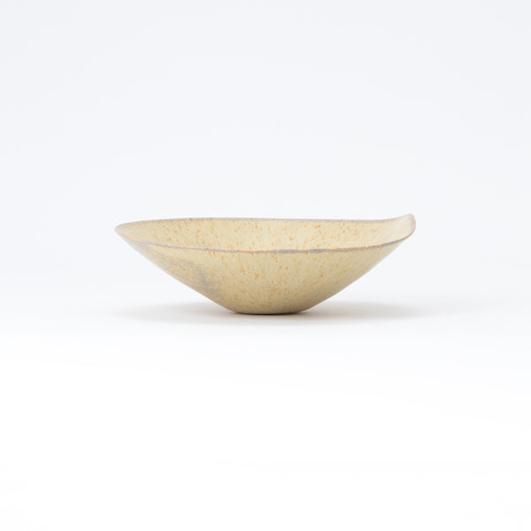 Bisui Ishikawa Folded Rim Bowl 15cm Tsutsumigusa