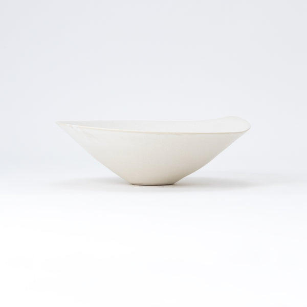 Bisui Ishikawa Folded Rim 20cm Shiratama