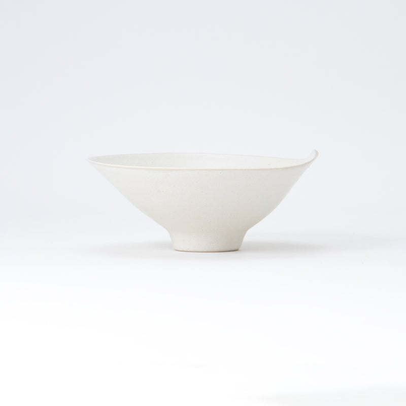 Bisui Ishikawa Folded Rim 16cm Shiratama