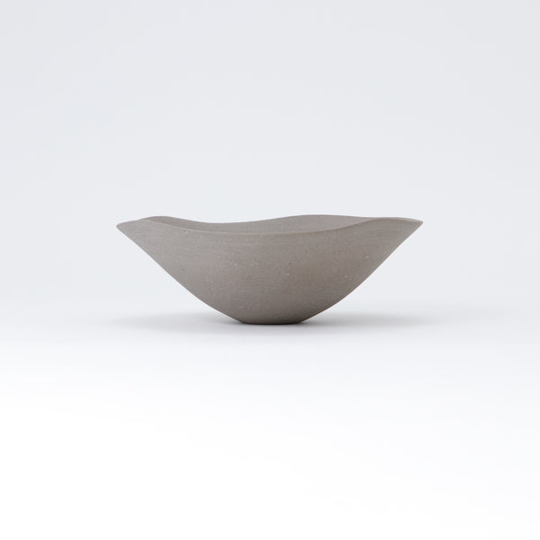 Bisui Ishikawa Bowl 16cm Yakishime (unglazed)