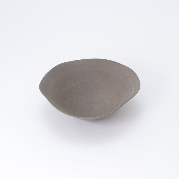 Bisui Ishikawa Bowl 16cm Yakishime (unglazed)