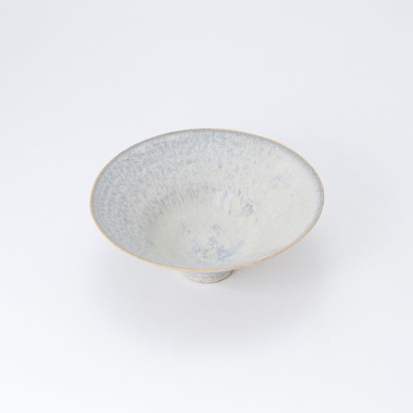 Bisui Ishikawa Rim Bowl 16.5cm Sasameyuki