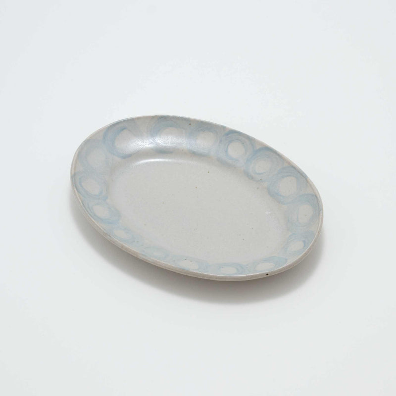 asamono Oval Plate #B (太まる)