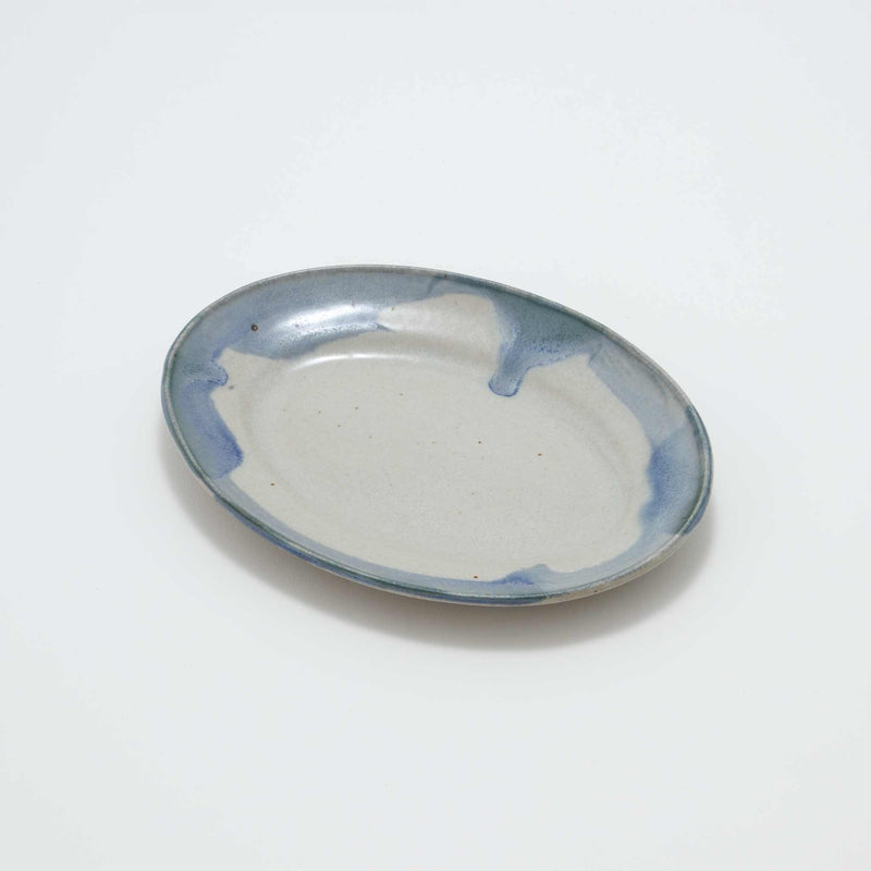 asamono Oval Plate #E (流れ)