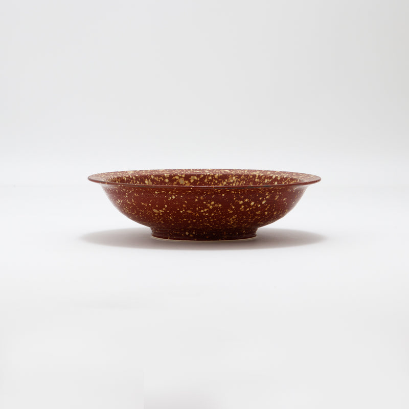 mandala Rim Bowl Brown