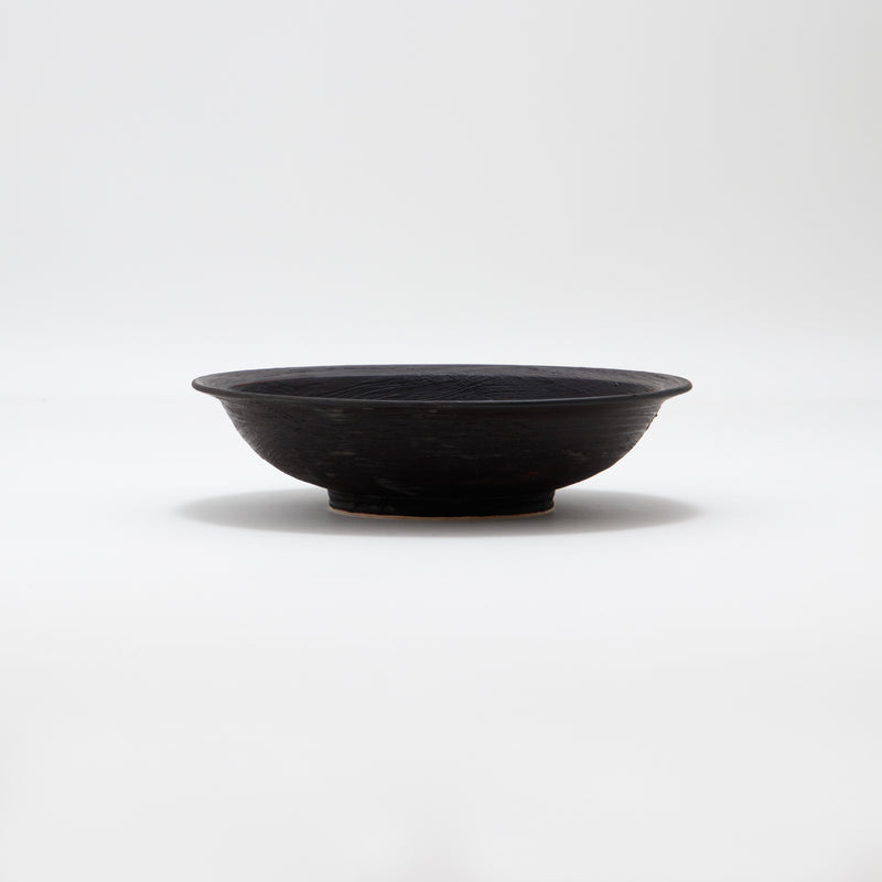 mandala Rim Bowl Black