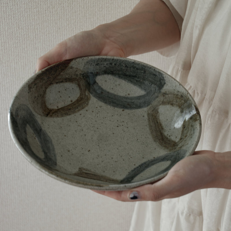 asamono Shallow Plate 22.5cm