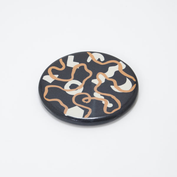 Reiko Egawa Dessert Plate Black