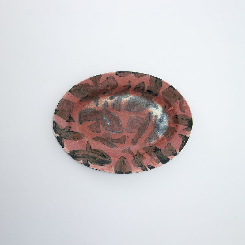 Enkel Oval Plate L #07