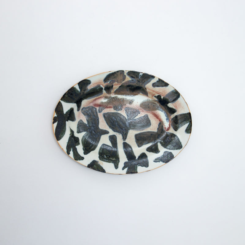 Enkel Oval Plate L #08