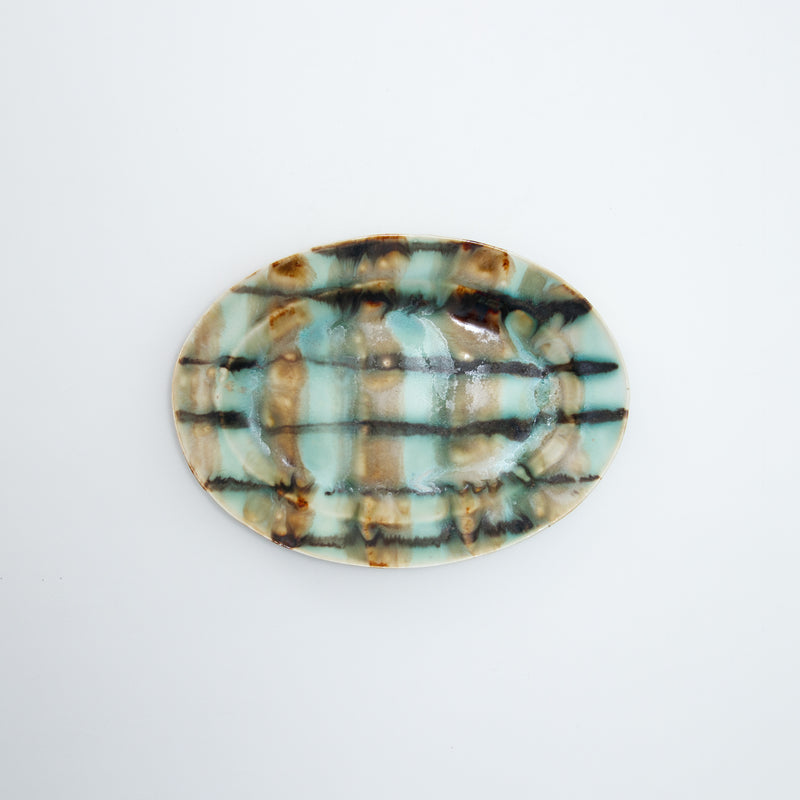 Enkel Oval Plate L #09