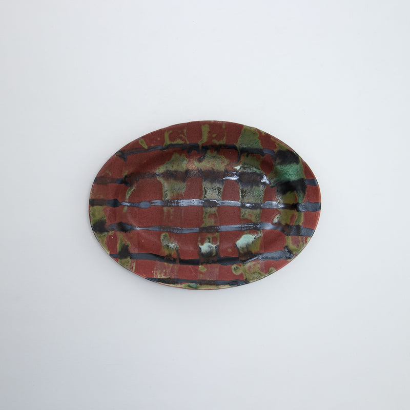 Enkel Oval Plate L #14