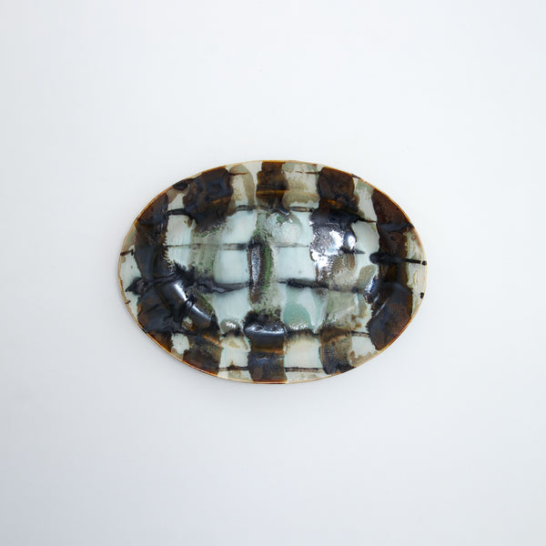 Enkel Oval Plate L #19