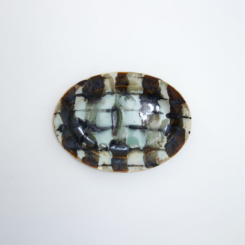 Enkel Oval Plate L #19