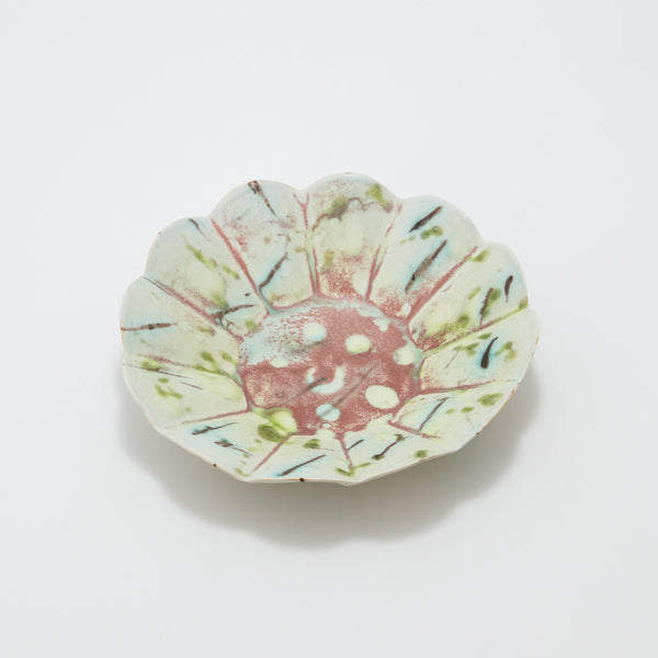 Enkel Flower Shape Plate L #01