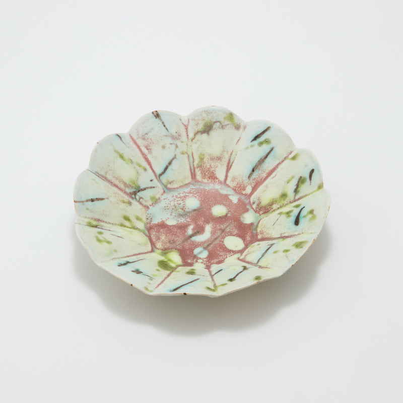 Enkel Flower Shape Plate L #01