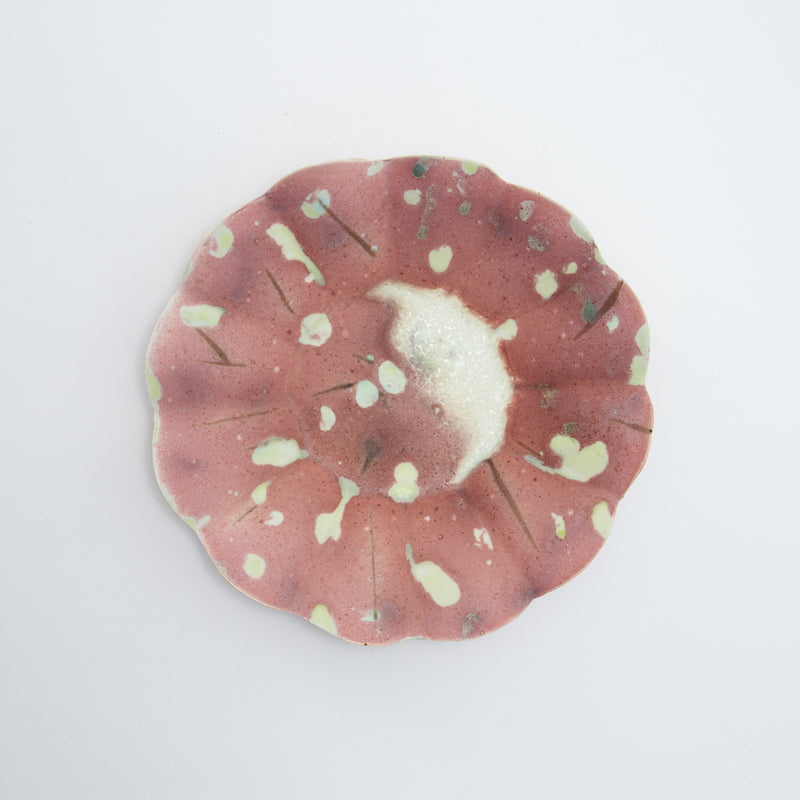 Enkel Flower Shape Plate L #03