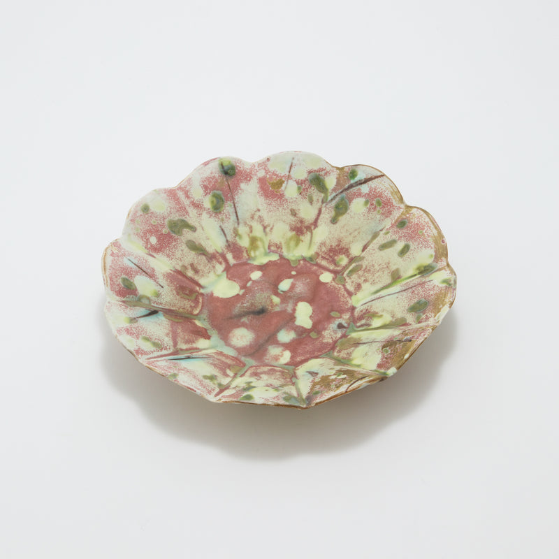 Enkel Flower Shape Plate L #05