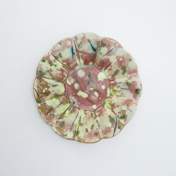 Enkel Flower Shape Plate L #05