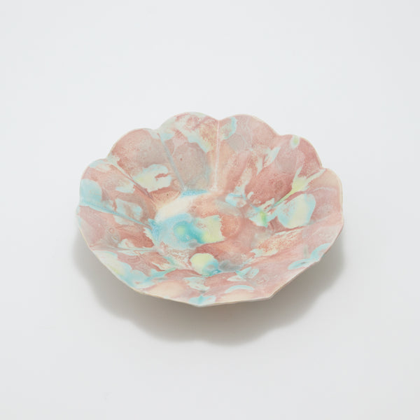 Enkel Flower Shape Plate L #06