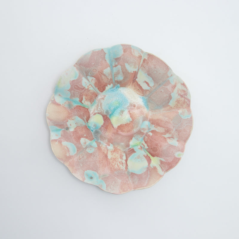 Enkel Flower Shape Plate L #06