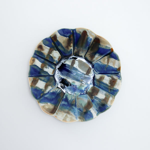 Enkel Flower Shape Plate L #07