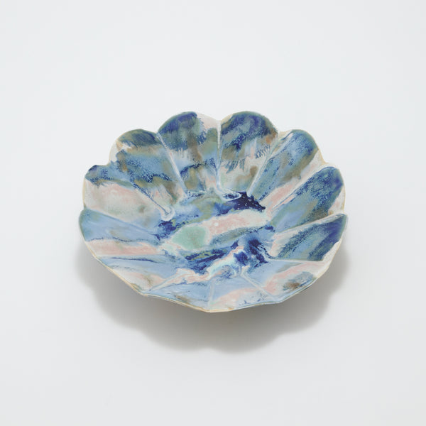 Enkel Flower Shape Plate L #08