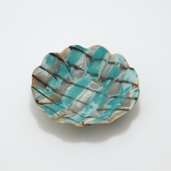 Enkel Flower Shape Plate L #09