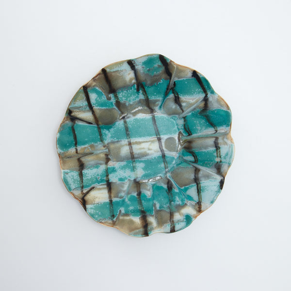 Enkel Flower Shape Plate L #09