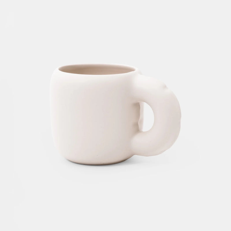 Gaston Mug Bone White (Matte)
