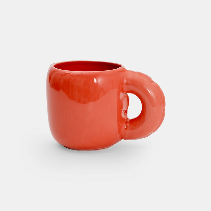 Gaston Mug Coral Orange (Gloss)