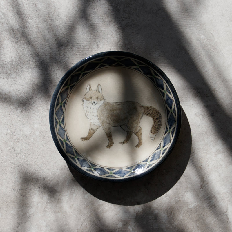 武 二香 キツネのお皿 19cm – GENERAL FURNISHINGS & CO.