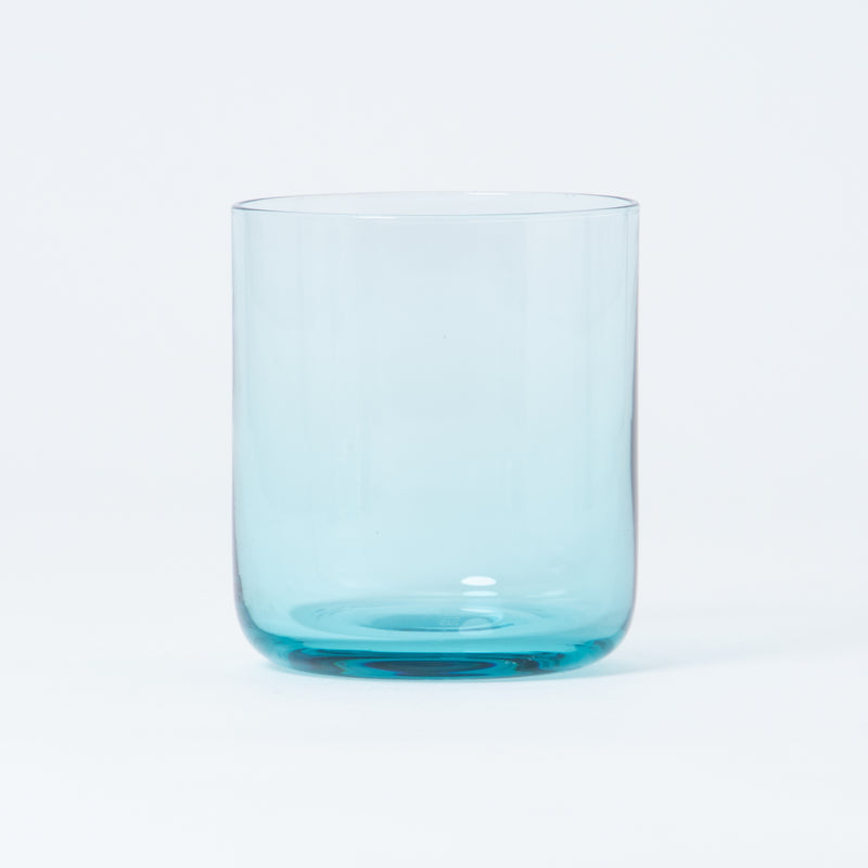 Bloom Water Glass Aqua