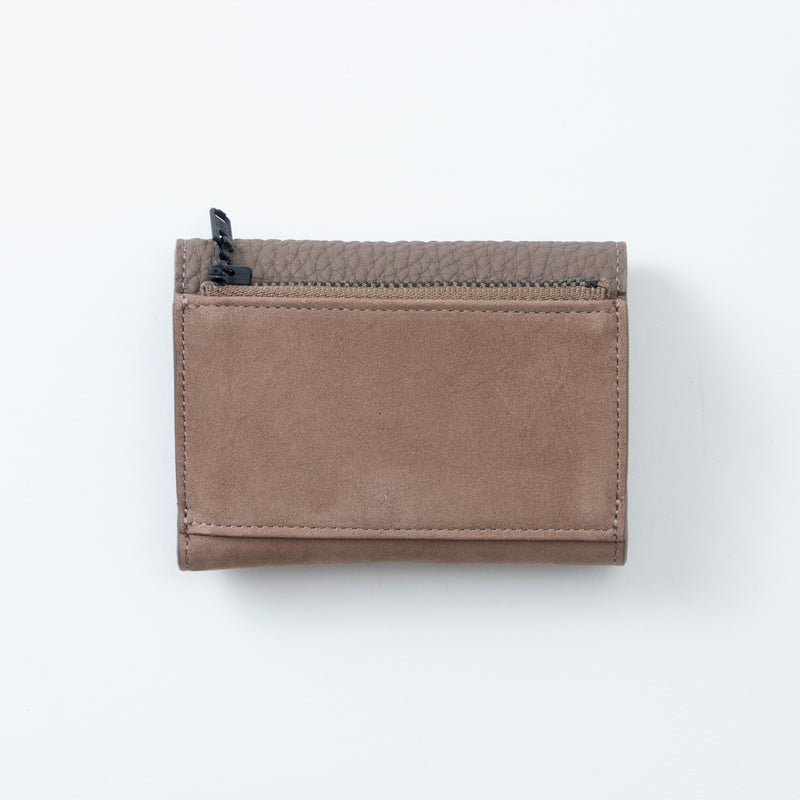 GF&CO. Three Fold Wallet Taupe