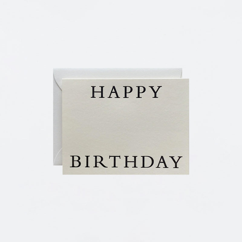 Happy Birthday #09 Cream