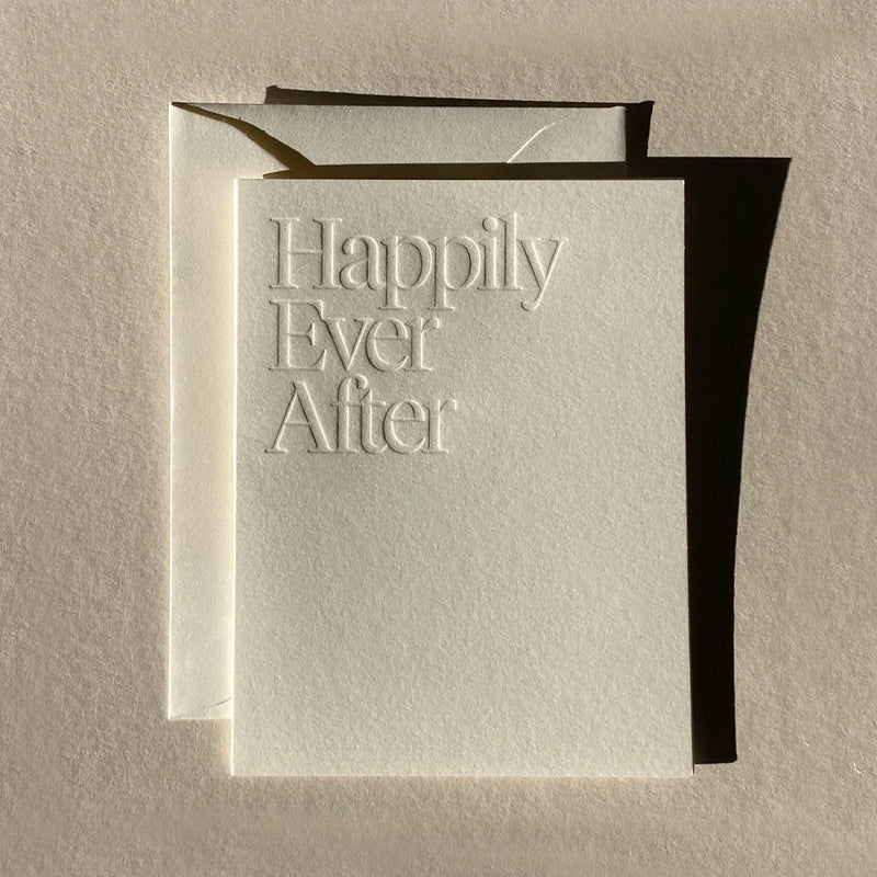 Greeting Card Happily Ever After #03 Natural