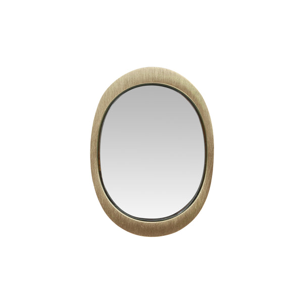 The Empathist Micro Oval MirrorI Brass