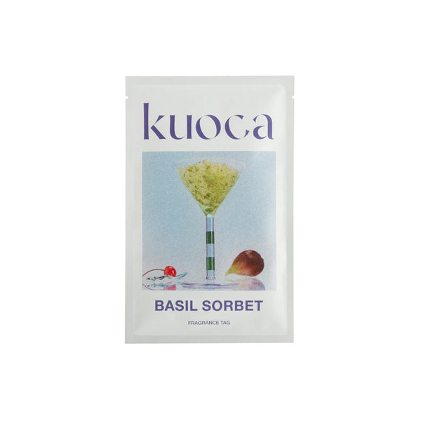 kuoca Fragrance Tag Basil Sorbet