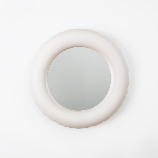 Joyce Wall Mirror Bone (matte)